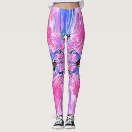Dahlia Color Spray Leggings