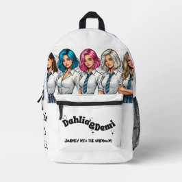 Dahlia e Demi Mochila branca