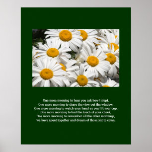 Daisies e um Poster Poem