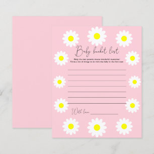 Daisies - Lista de baldes de Bebês