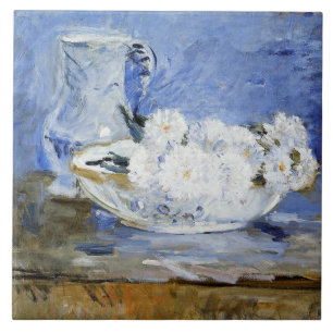 Daisies, pintura de Berthe Morisot,