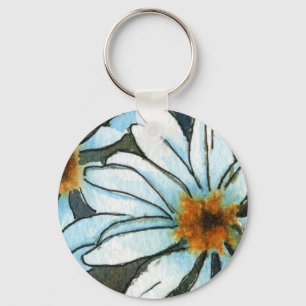 "Daisy 1" Chaveiro Floral