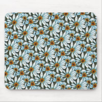 "Daisy #1" Padrão Cortado Mousepad Floral