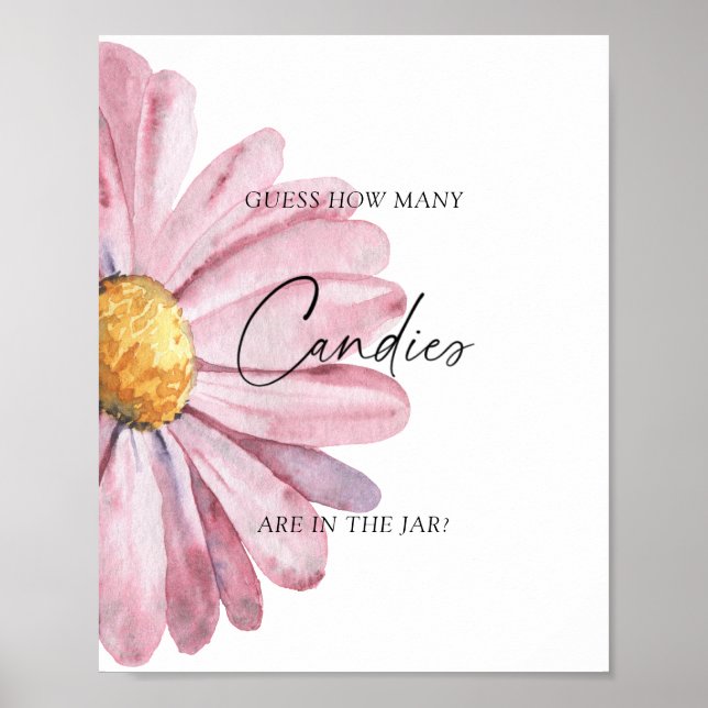 Daisy - adivinhe quantos doces Poster (Frente)