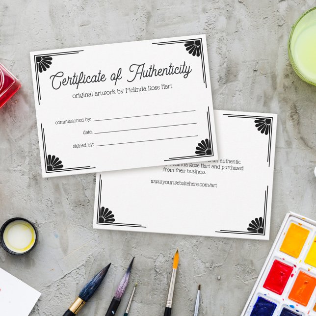 Daisy Corners adorável certificado de autenticidad (Criador carregado)