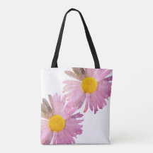 Daisy Delight Tote Bag - Impressão All-Over