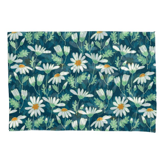 Daisy Ditsy Chamomile Romântica Impressão (Frente)