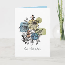 Daisy Doodle Em Tinta E Cartão De Água