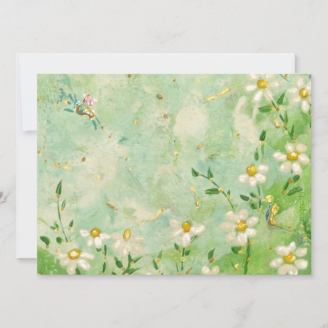 Daisy e convite à abelha (Frente)