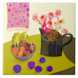 Daisy e Radish Kitchen Trivet