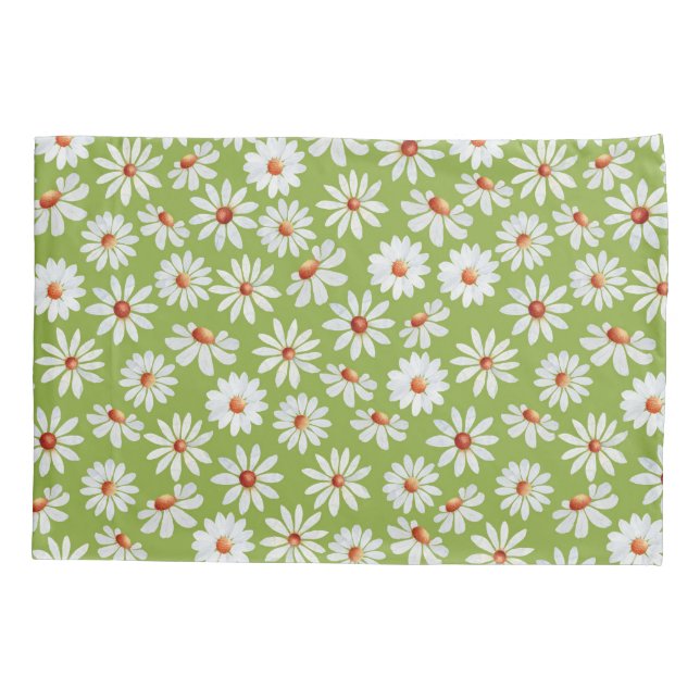 Daisy Filed Watercolor Primavera Summer  (Verso)