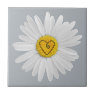Daisy Flower Love Art Personaliza o fundo