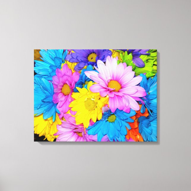 Daisy Flower Mix Canvas (Frente)