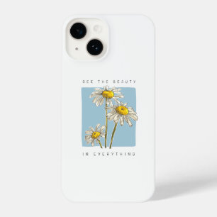 Daisy Flowers Beauty Slogan