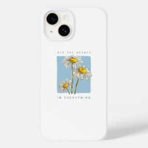 Daisy Flowers Beauty Slogan
