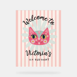 Daisy Gatinho Face Purr-fect Festa de aniversário