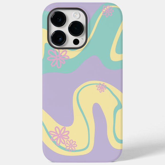 Daisy Groove Pastel Rosa, Amarelo, Roxo e Verde (Verso)