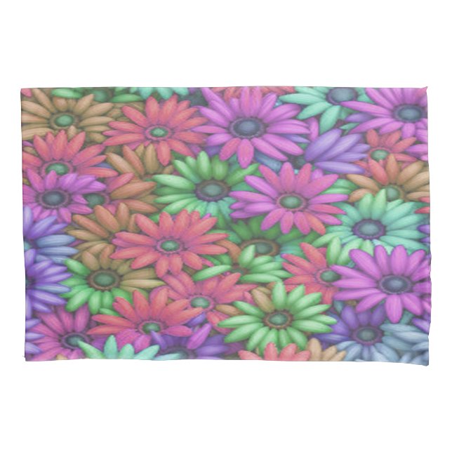 Daisy Happy #4115 - Pillowcase (Frente-Esquerda)