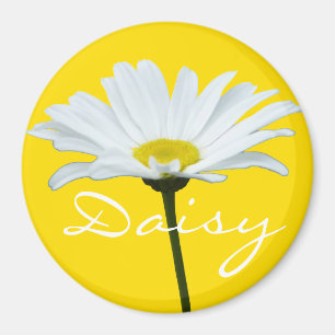 Daisy Imã de geladeira Cheerful Flower Daisy Gift