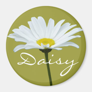 Daisy Imã de geladeira Cheerful Flower Daisy Gifts