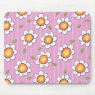 Daisy Joy Rosa Daisies Mousepad