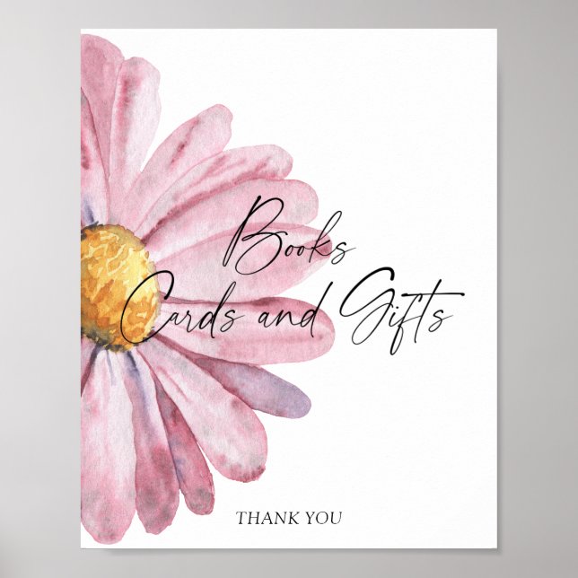 Daisy - LIVROS CARTÕES E PRESENTES Poster (Frente)