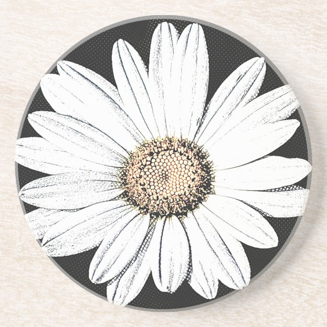 Daisy Mae Sandstone Porta copos (Frente)