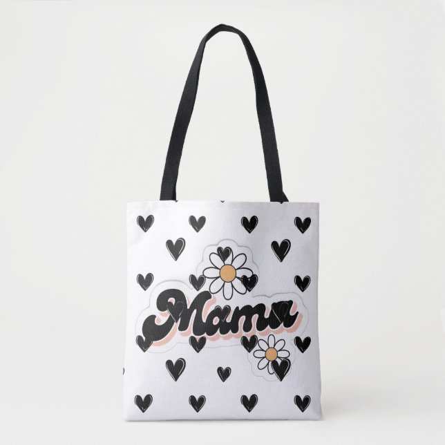 Daisy Mama Tote Bag | Fofo e tendências (Frente)