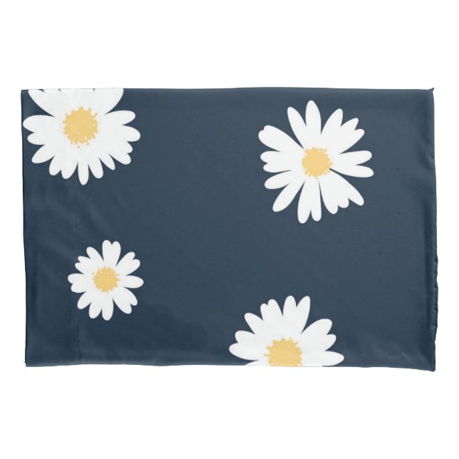 Daisy On Blue Pattern (Frente-Esquerda)