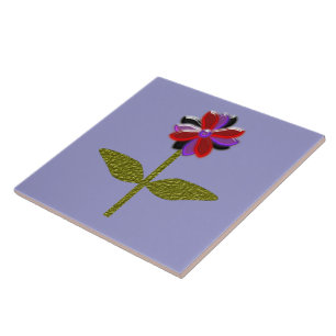 Daisy Shining Plastic Azulejo