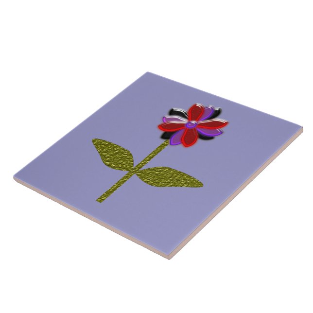 Daisy Shining Plastic Azulejo (Lateral)