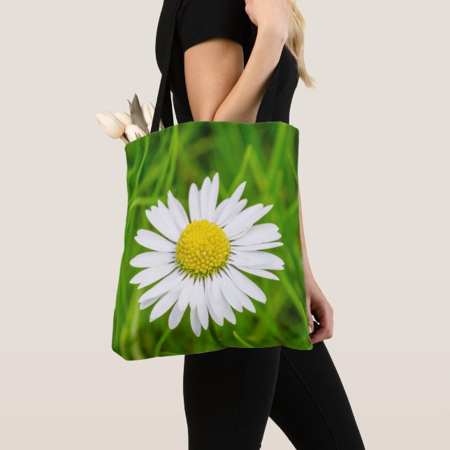 Daisy Tote Bag (Close Up)