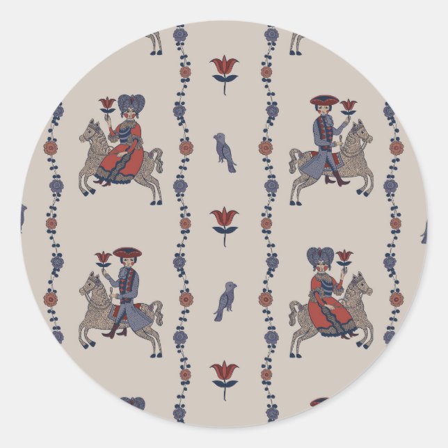 Dala B - Adesivos redondos para artigos de papelar (Frente)