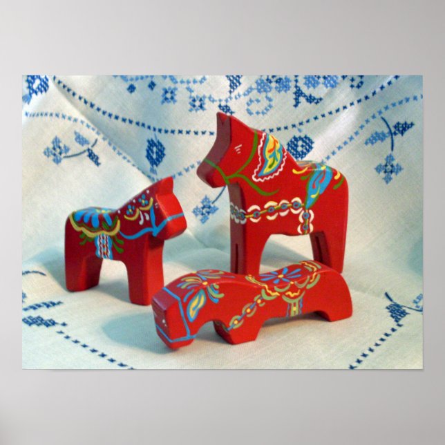 Dala Horse Collector's Poster (Frente)