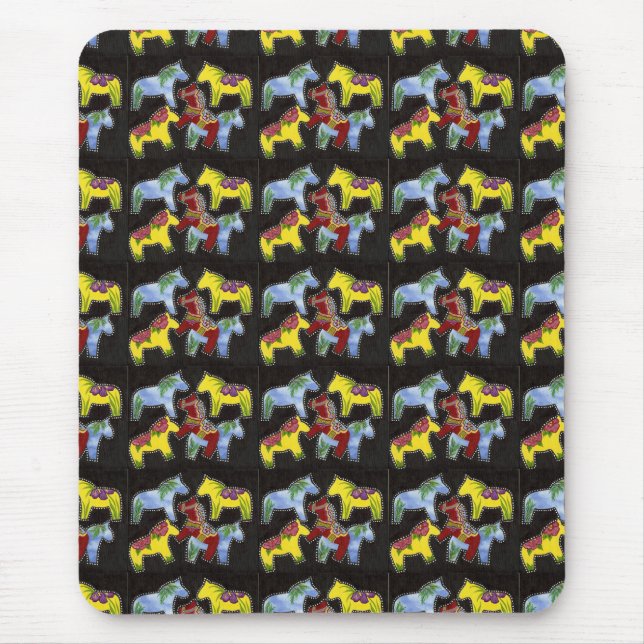 Dala Horse Mousepad (Frente)