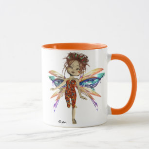 Dália feericamente - caneca