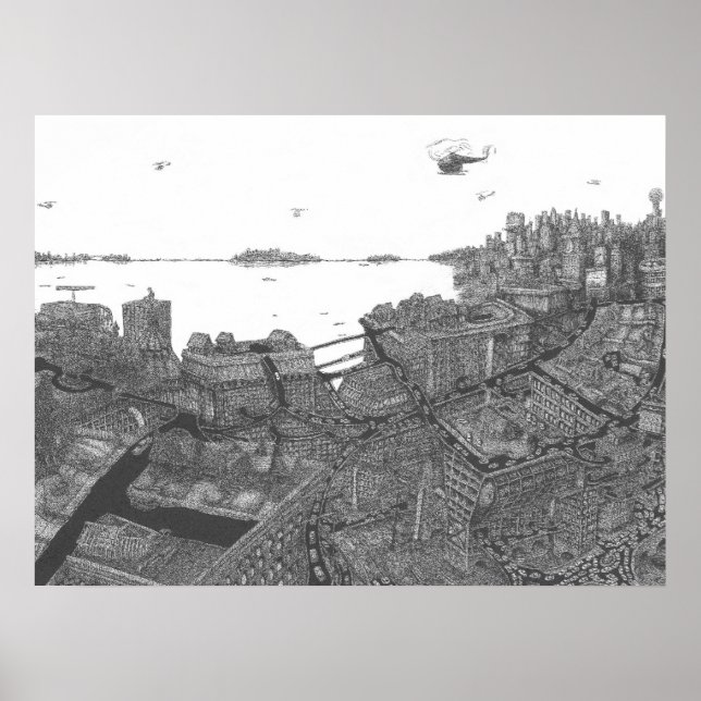 Dallas 2092 - Poster (Frente)