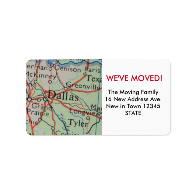 Dallas, movemos a etiqueta (Frente)