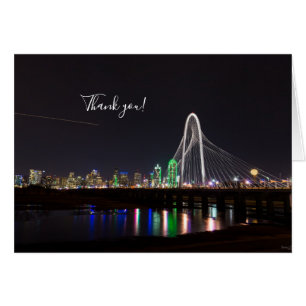 Dallas Skyline Hunt Cartões de agradecimentos