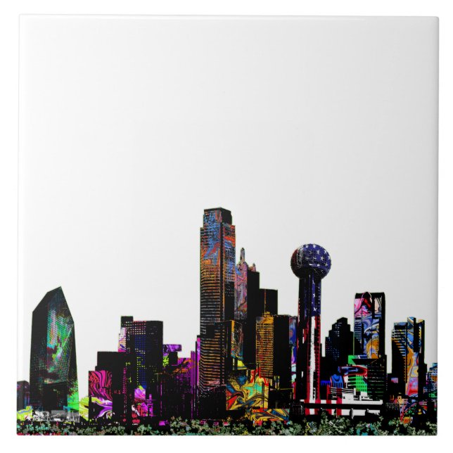 Dallas, Texas em grafite (Frente)