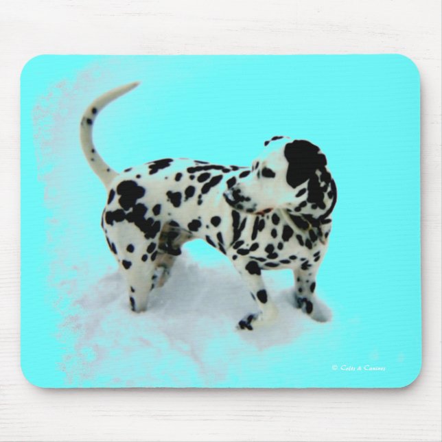 "Dalmatian Deco" Mousepad (Frente)
