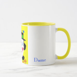 Dama Caneca da pantomima
