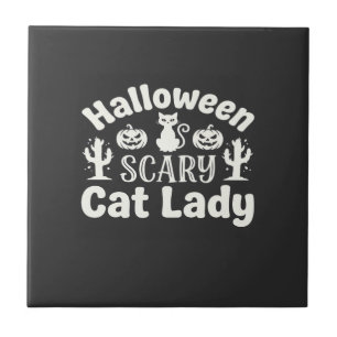Dama de Gato Assustador de Halloween_1