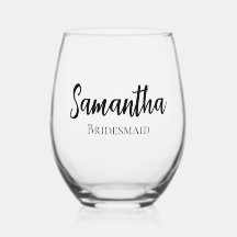 Dama de honra personalizada