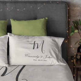 Dama de manutenção do casamento do monograma moder