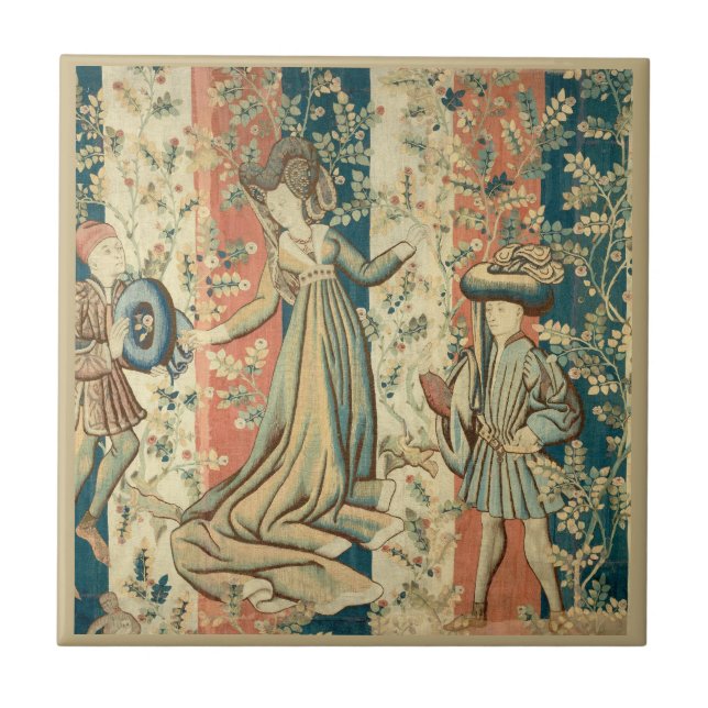 Dama e Cavalheiros Idade Média Medieval (Frente)