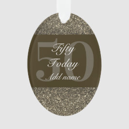 Dama especial personalizada de enfeite 50º anivers