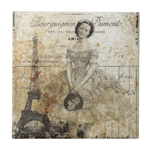 Dama Francesa Vintage