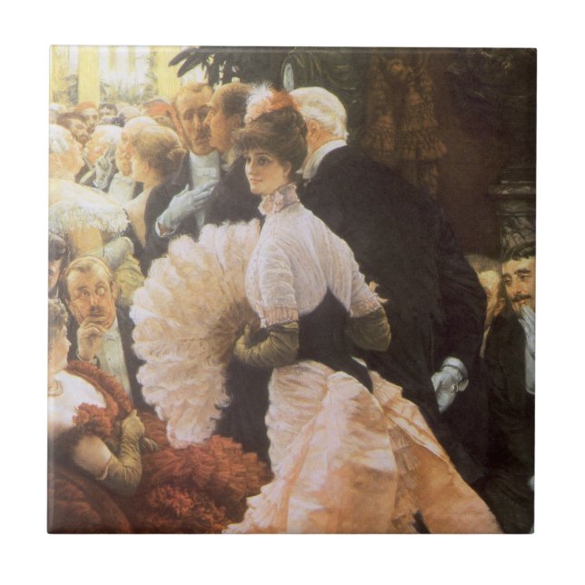 Dama Política de James Tissot, Vice-Vitoriano (Frente)