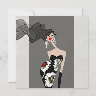 Dama Roma Valentina Arte de Moda Elegante Carta